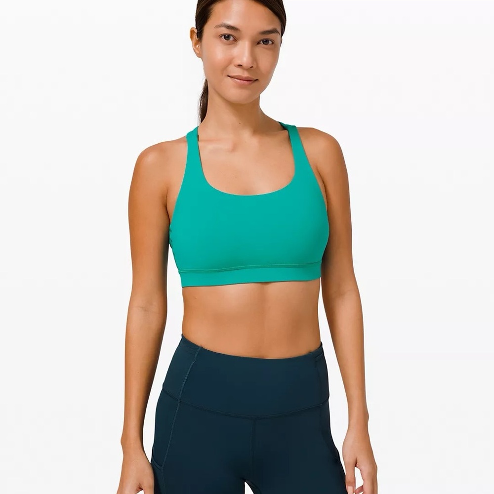 Lululemon Energy Teal Sports Bra
